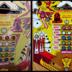 Before and After pics of pinball restorations